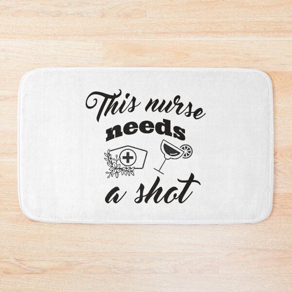 Item preview, This Nurse Needs A Shot - Funny designed and sold by RedQuality.