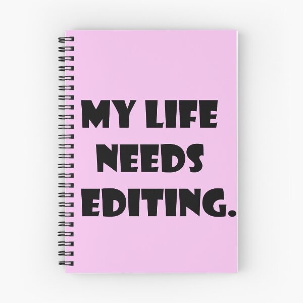 Item preview, My life needs editing SHIRT designed and sold by BOUZDA2.