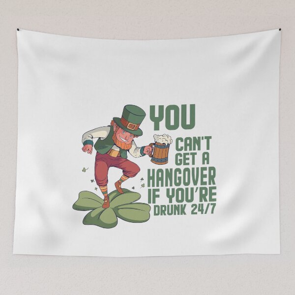 Item preview, you can't get a hangover if you are not drunk  designed and sold by TheFlipRepublic.