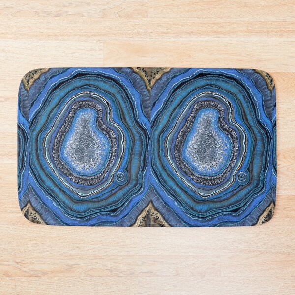 Item preview, LAPIS LAZULI BEAUTIFUL BLUE STONE GEODE ARTWORK designed and sold by artenvironments.