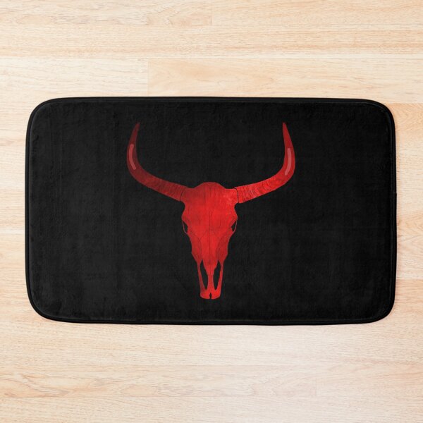 Item preview, Bull Skull (Red) designed and sold by geoceltic.