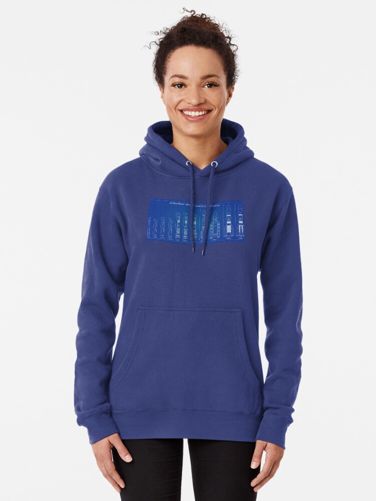 Rockets 2024 blue hoodie