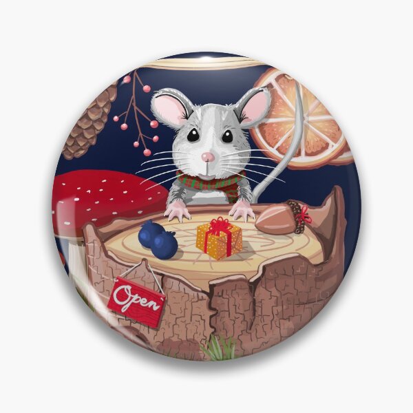 Item preview, Woodland mouse designed and sold by JULIETPAINTS.