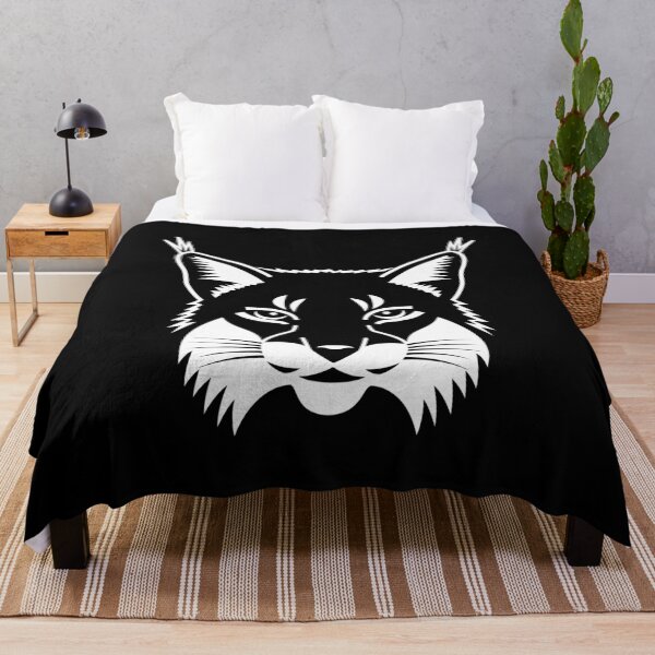 Smarter Luchs Fleecedecke