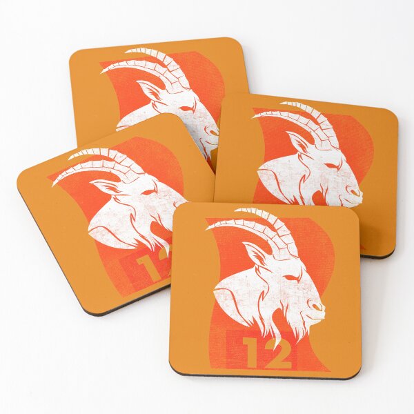 Item preview, Goat 12 football designed and sold by joanaoberg.