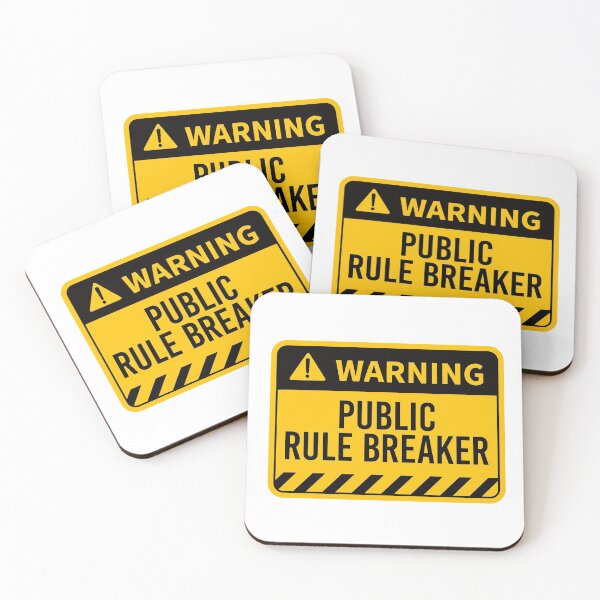 Item preview, WARING Public Rule Breaker designed and sold by artistkalpesh.