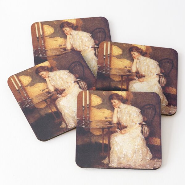 Artikelvorschau, Solitaire spielen von Frank Weston Benson - Vintage Art entworfen und verkauft von RickE.