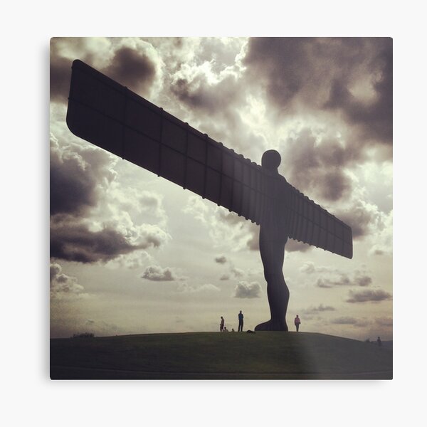 Angel of the North Metal Print