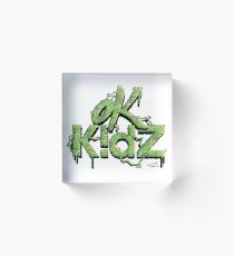 OK.K!DZ LABEL LOGO Acrylic Block
