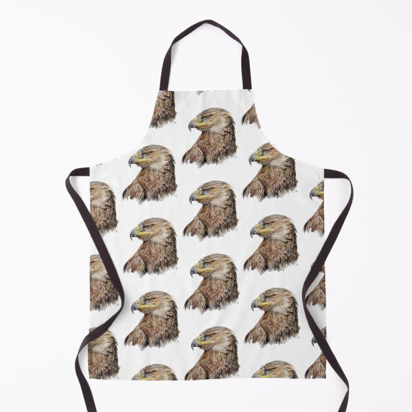 Item preview, Original Steppe Eagle colored pencil art designed and sold by Tricia Newton.