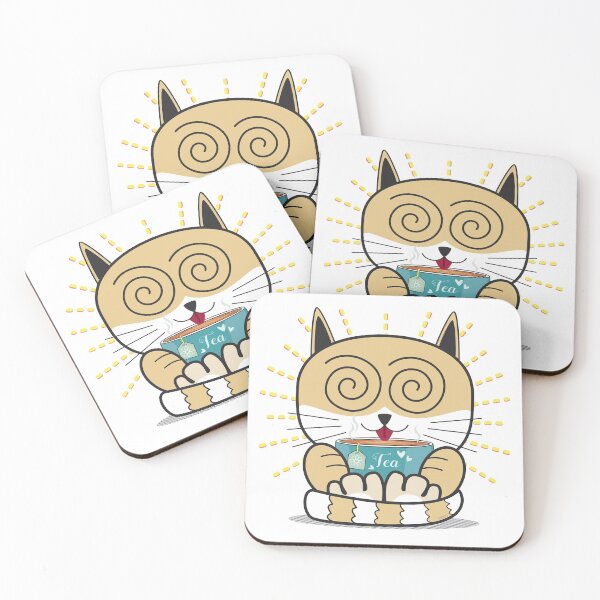 Item preview, Cats and Tea designed and sold by Shico.