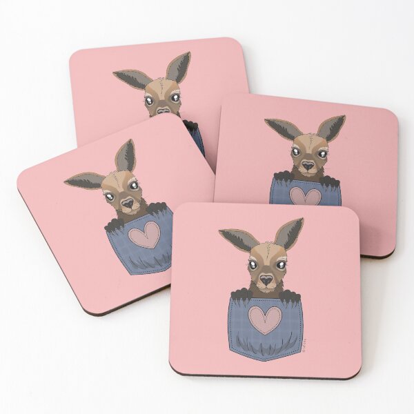Item preview, Baby Kangaroo Pouch Art designed and sold by TASORA.