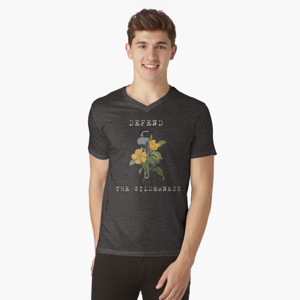 Item preview, V-Neck T-Shirt designed and sold by Wildbeat.