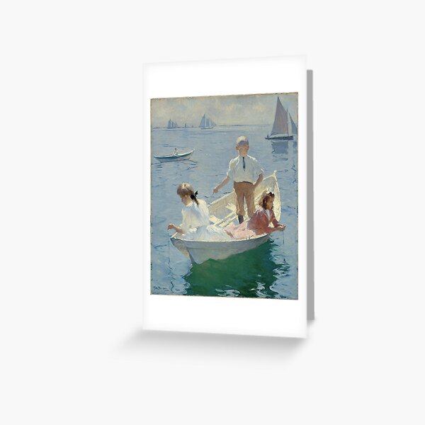 Item preview, Calm Morning by Frank Weston Benson - Vintage Art designed and sold by RickE.