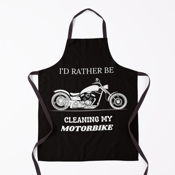 Item preview, I'd Rather Be Cleaning My Motorbike designed and sold by WearItOwnIt.