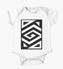 CA-Muster Baby Body Kurzarm