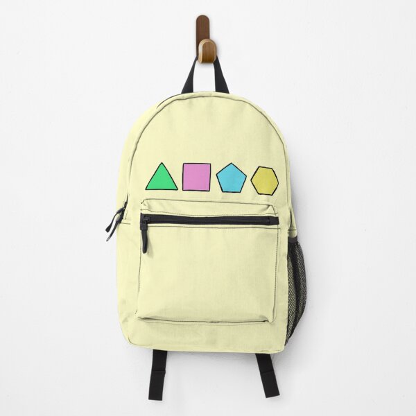 Item preview, Bright multi-colour shapes (yellow) designed and sold by Attenborough_Fan.