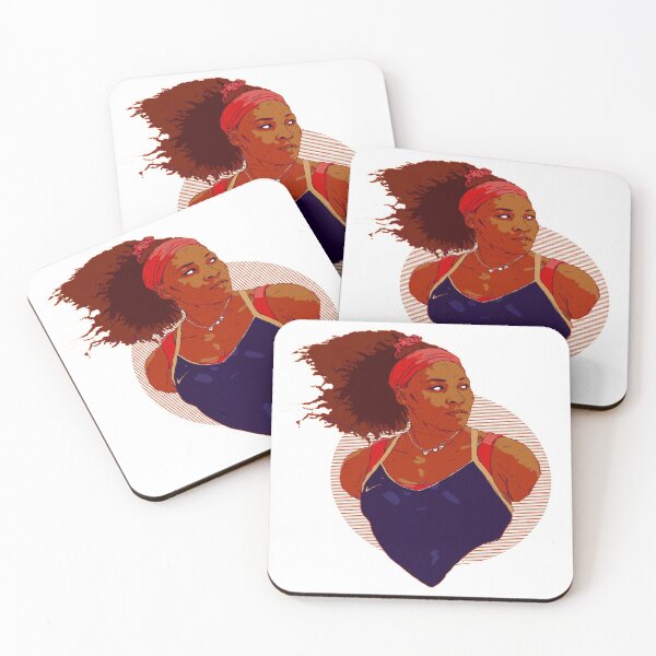 Item preview, Greatest Athlete Serena Williams Cartoon designed and sold by JOE4SHOP.