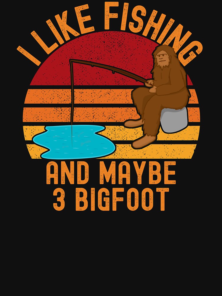 Bigfoot fishing, I like fishing and maybe 3 bigfoot by ds-4