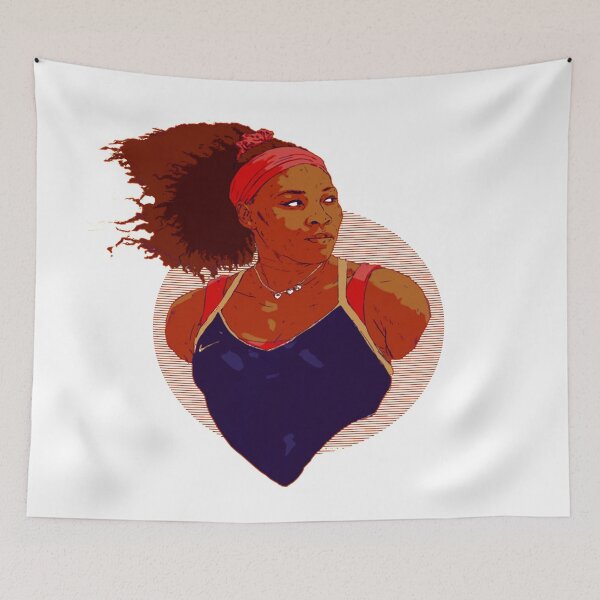 Item preview, Greatest Athlete Serena Williams Cartoon designed and sold by JOE4SHOP.