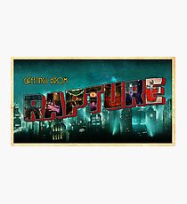 Greetings From Rapture! Photographic Print