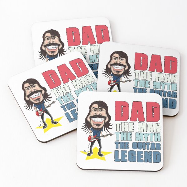 Item preview, Dad the man the myth the guitar legend designed and sold by Status71.
