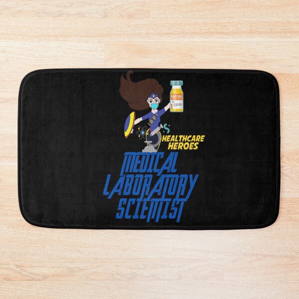 Item preview, MEDICAL LABORATORY SCIENTIST WOMAN LAB WEEK HERO designed and sold by Hippiesole.