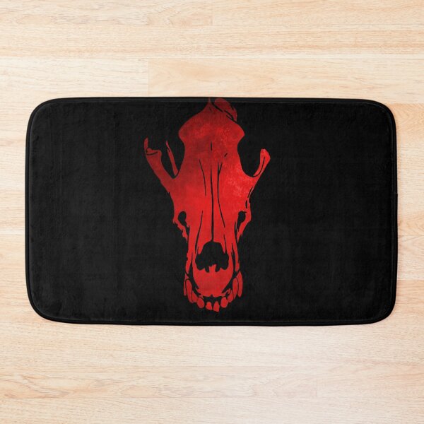 Item preview, Wolf Skull (Red) designed and sold by geoceltic.