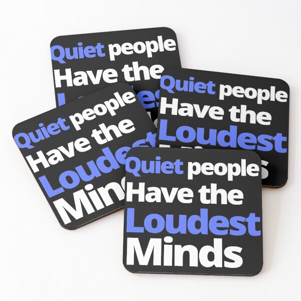 Item preview, Quiet People Have Loudest Mind designed and sold by Johan Liebert.