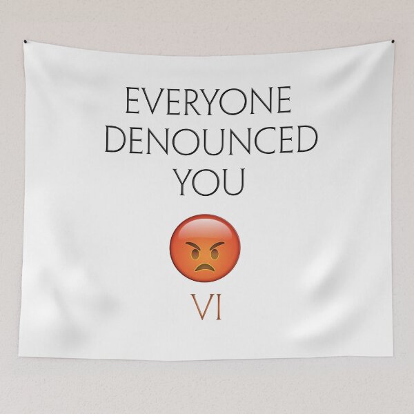 Item preview, Everyone Denounced You VI - Transparent designed and sold by Image NDesign.