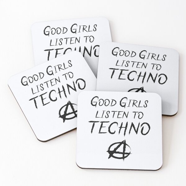 Item preview, Good Girls Listen To Techno |  Electronic Music | Music Fans | Underground Techno   designed and sold by niceb00y.