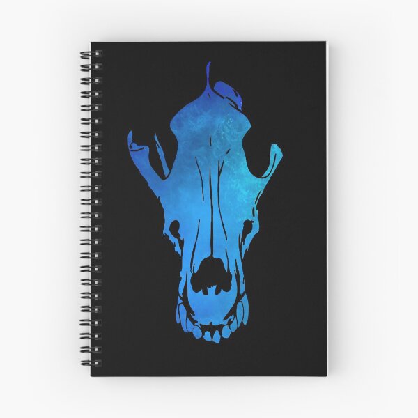 Item preview, Wolf Skull (Blue) designed and sold by geoceltic.