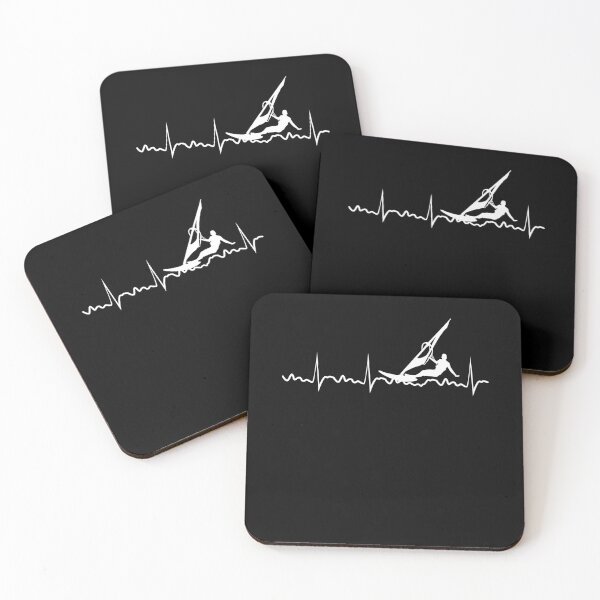 Item preview, Windsurfing Heartbeat Windsurf Gift Windsurfing Kitesurf designed and sold by Third Eye Supply.