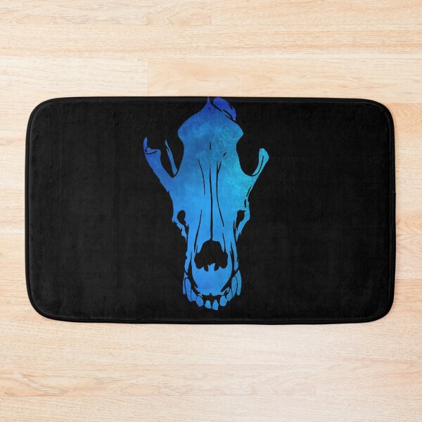 Item preview, Wolf Skull (Blue) designed and sold by geoceltic.
