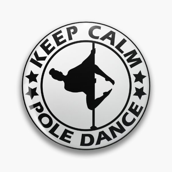 Item preview, Keep Calm Pole Dance rana pole dance figura bailando designed and sold by DerNerd.