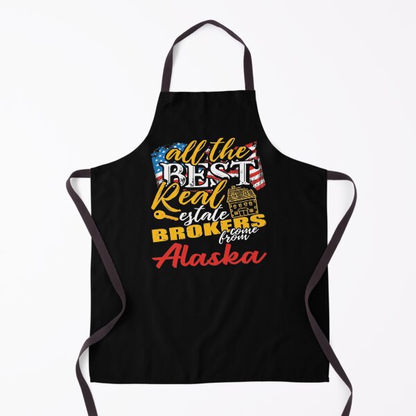 Item preview, Alaska Real Estate Brokers Agents American Flag Patriotic Alaskan Gift designed and sold by Maljonic.