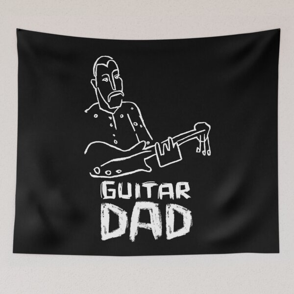 Item preview, Dad The Man The Myth The Guitar Legend designed and sold by badlydrawnbabe.