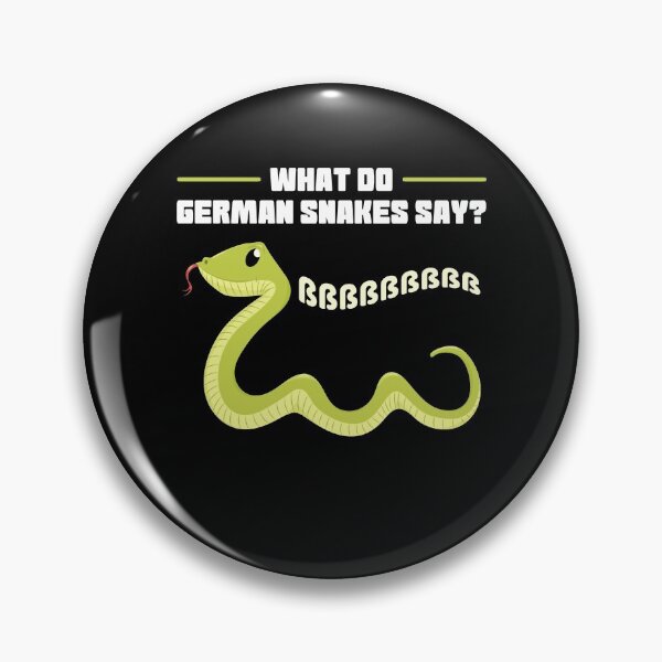 Aperçu de l'œuvre Que disent les serpents allemands? serpent ßßßß créée et vendue par MooonTees.