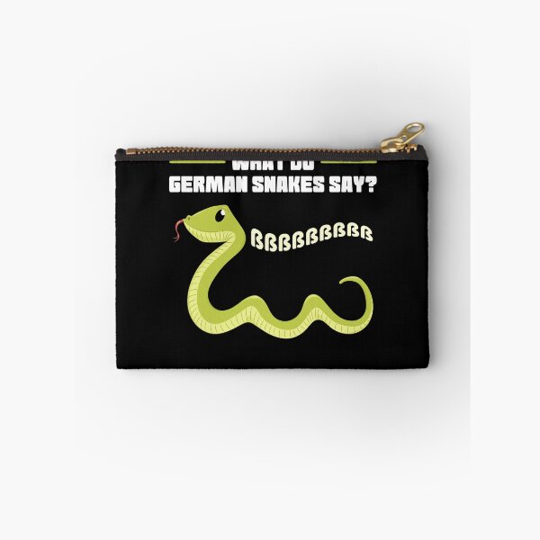 Aperçu de l'œuvre Que disent les serpents allemands? serpent ßßßß créée et vendue par MooonTees.