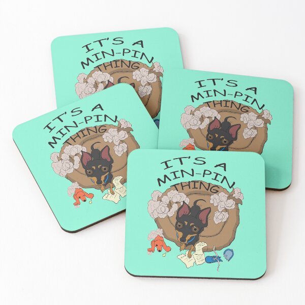 Item preview, It's a Min-Pin Thing designed and sold by Greenbogle.