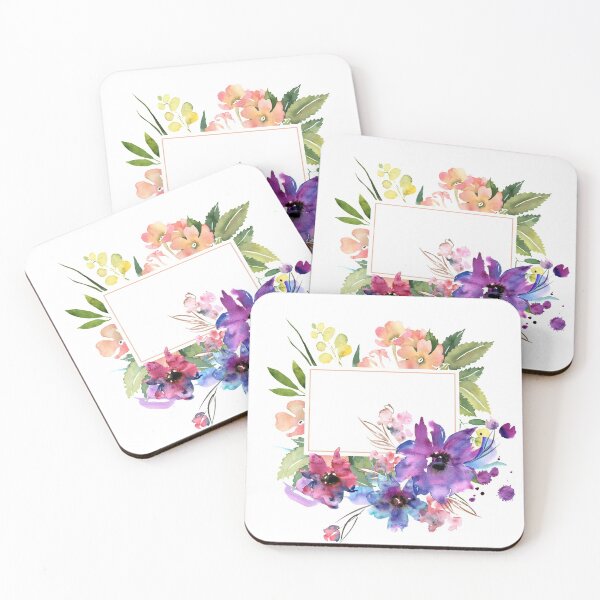 Item preview, floral tag designed and sold by maanidesign.