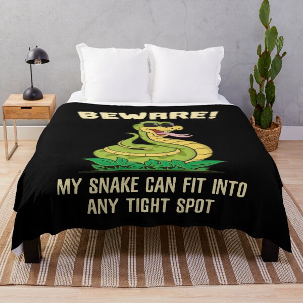 Aperçu de l'œuvre Mon serpent s'adapte à n'importe quel serpent spot créée et vendue par MooonTees.