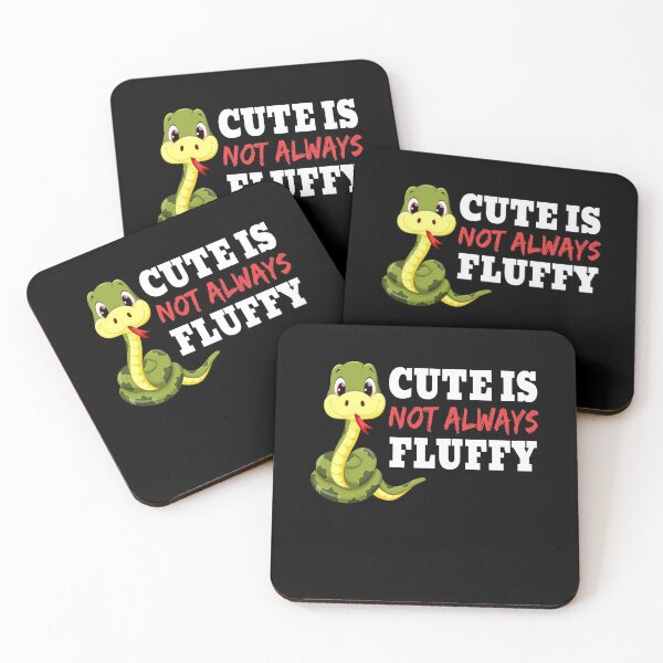 Item preview, Cute Is Not Always Fluffy Snake designed and sold by MooonTees.