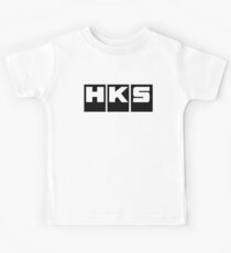 HKS Car Tuning Black Kids Tee