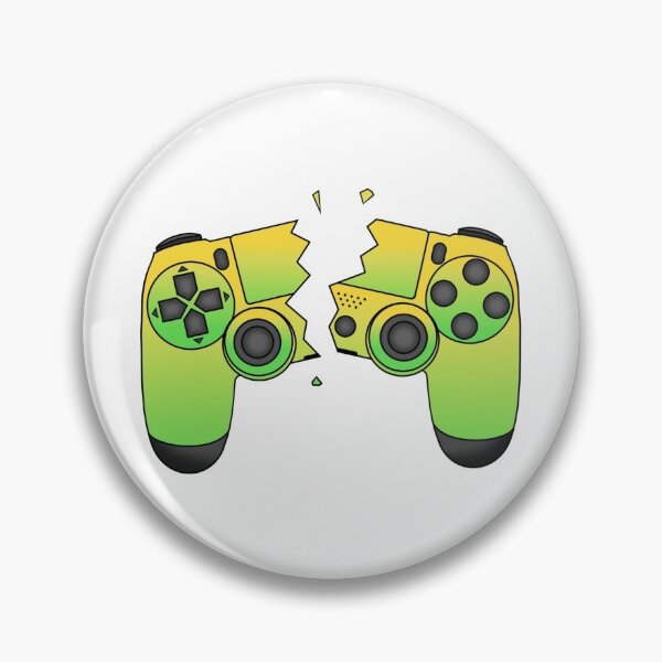 Item preview, Controller Rage - Yellow and Green designed and sold by Amy Farmer.