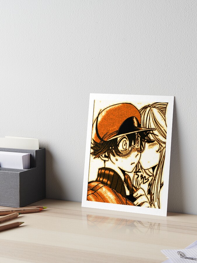 Hataraku Saibou - Cells At Work Art Board Print for Sale by CherylKato