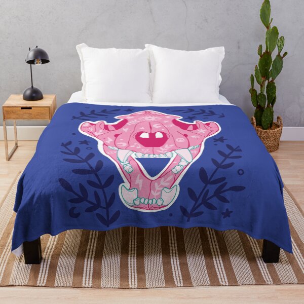 Item preview, Pink Graffiti Tiger Skull designed and sold by VivtheFish.