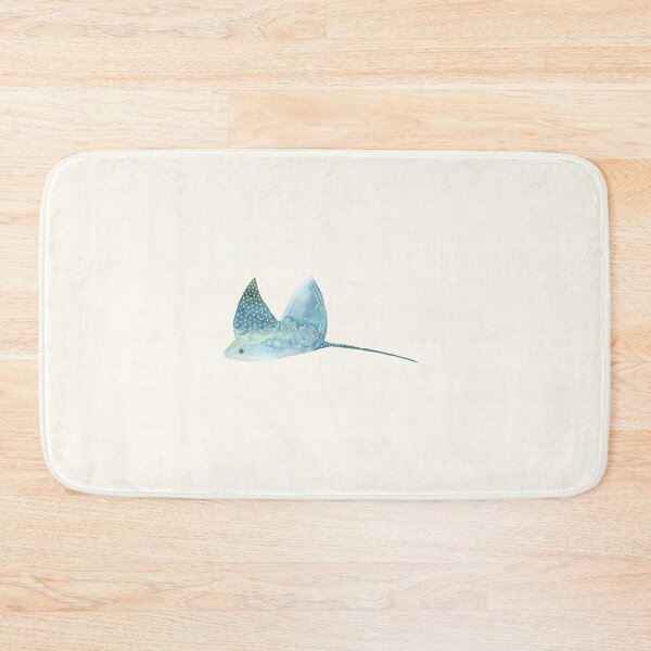 Item preview, Manta Ray Watercolor designed and sold by Wimsicalifornia.