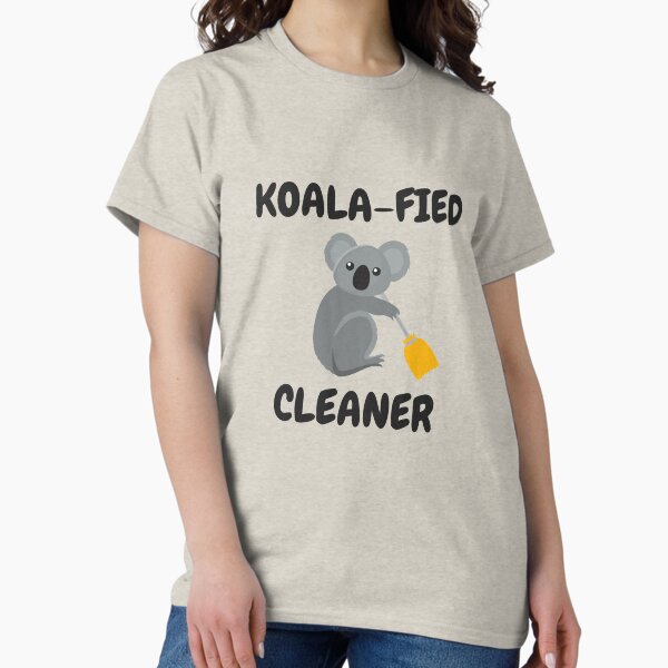 Item preview, Koalafied Cleaner + Koala Bear = Love Cleaning designed and sold by SavvyCleaner.