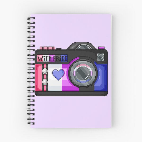 Item preview, Genderfluid Pride Pixel Camera designed and sold by MetallicWings15.